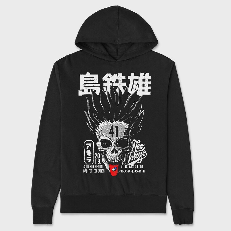Red Pill Dream, Hanorac Oversize Barbati (Unisex)