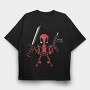 Red Knight, Tricou Oversize Barbati (Unisex)