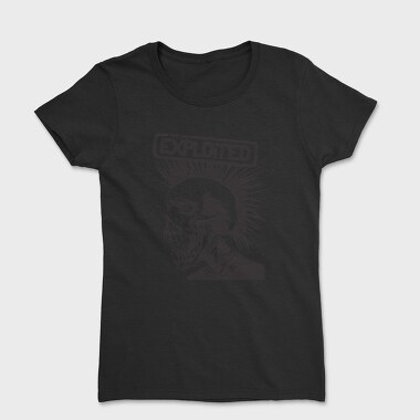 THE EXPLOITED B&W, Tricou Femei