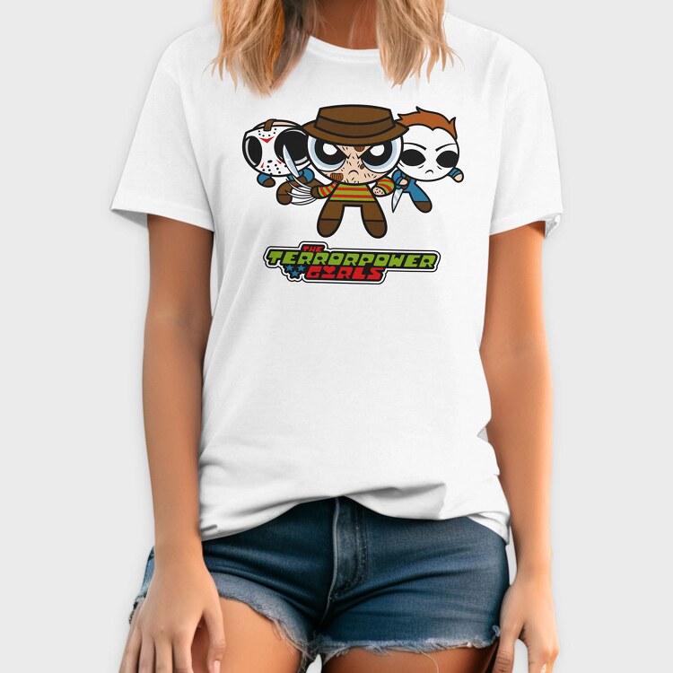 The Powerpuff Girls Terror, Tricou Barbati (Unisex)