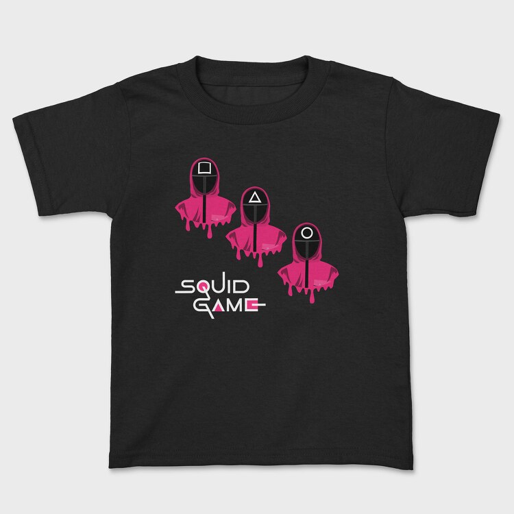 Pink Hooded Figure, Tricou Copii