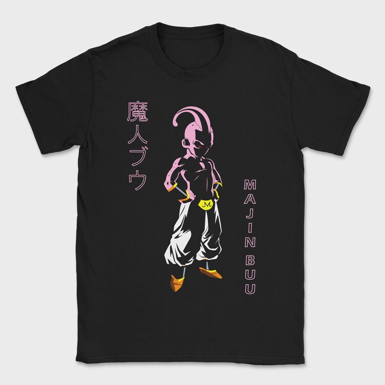 Pink Demon Majin Buu, Tricou Barbati (Unisex)