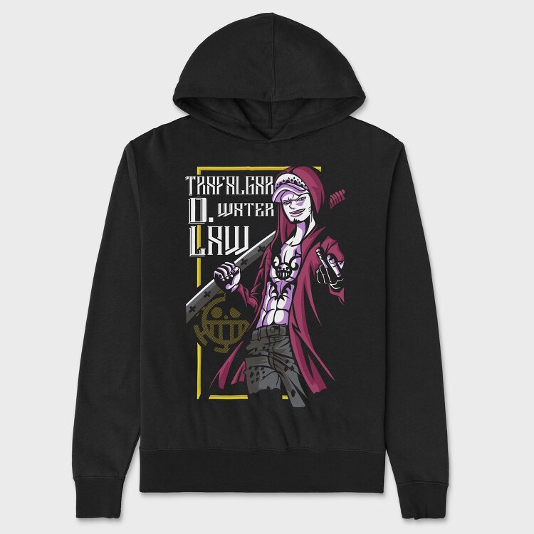 Lawless Pirate Captain, Hanorac Oversize Barbati (Unisex)
