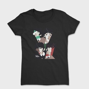 THE BEATLES Art1, Tricou Femei