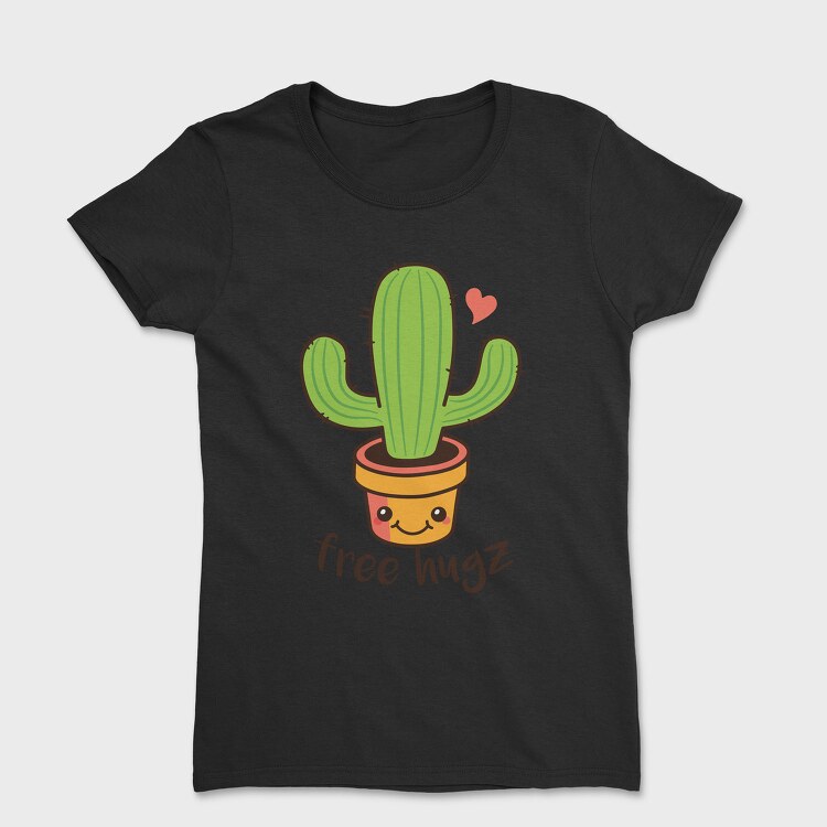 Cactus Hugs Cute 01, Tricou Femei