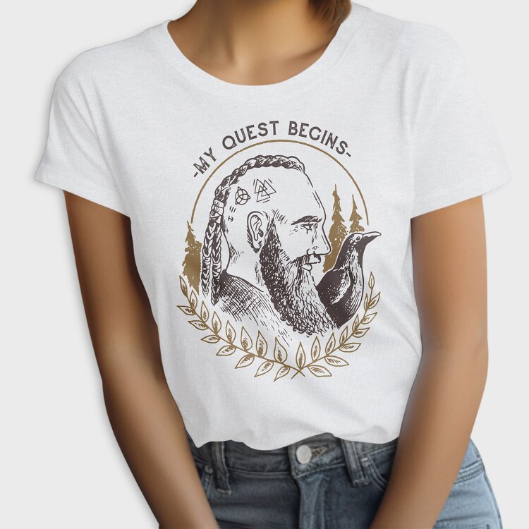 My Quest Begins Viking, Tricou Femei