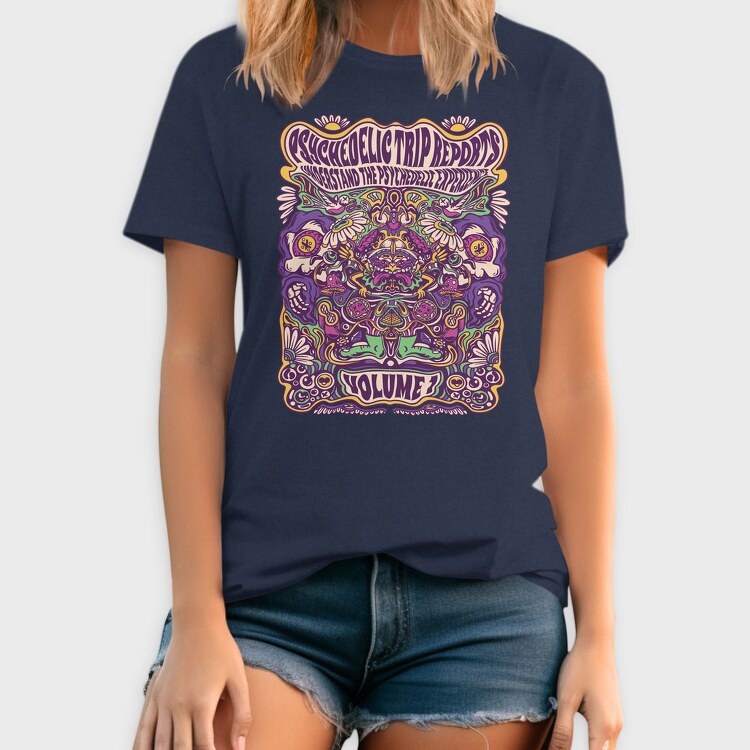 Psichedelic Experience, Tricou Barbati (Unisex)