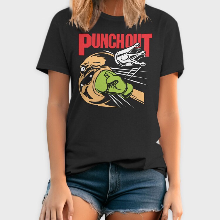 Punchout, Tricou Barbati (Unisex)