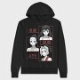 Sumahinatsuru Streetwear, Hanorac Oversize Barbati (Unisex)