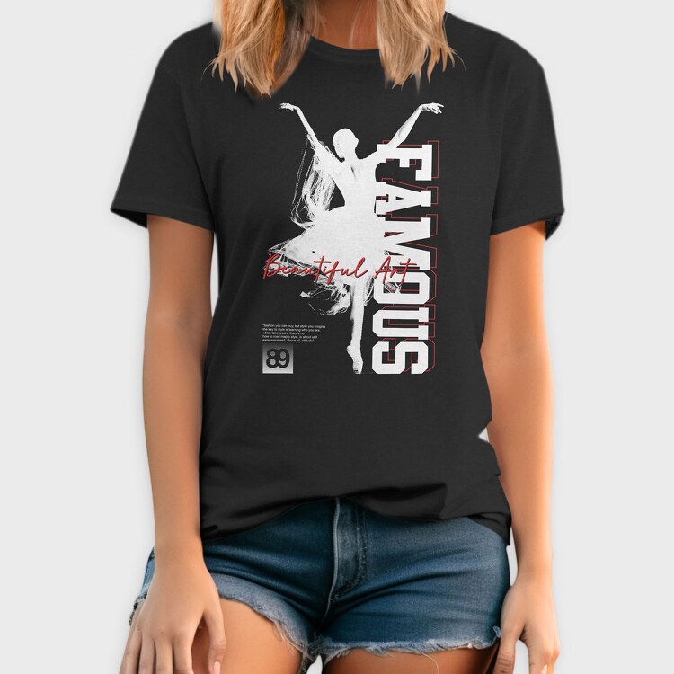 Famous 2, Tricou Barbati (Unisex)