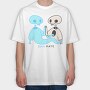 Soulmate Skeleton Vibes, Tricou Oversize Barbati (Unisex)