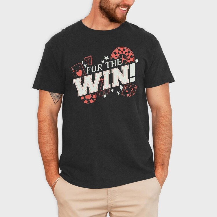 For the Win, Tricou Barbati (Unisex)