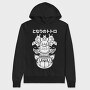 Totoros Midnight Cat Rebellion, Hanorac Oversize Barbati (Unisex)