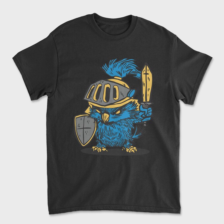 Owl Knight, Tricou Barbati (Unisex)