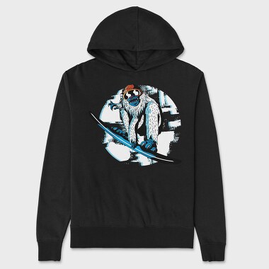 Snowboard Yeti, Hanorac Oversize Barbati (Unisex)