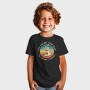 Retro Bass Fishing Quote, Tricou Copii