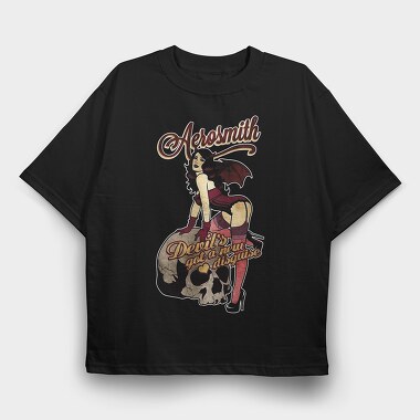 Devils New Disguise, Tricou Oversize Barbati (Unisex)