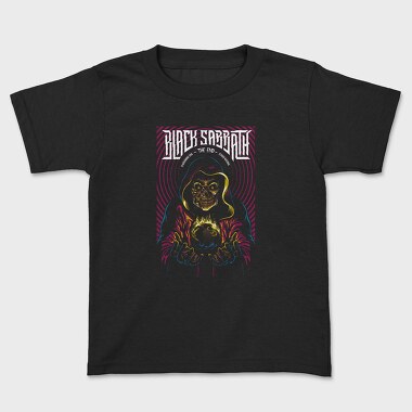 Grim Reaper Flames Crosses 2, Tricou Copii