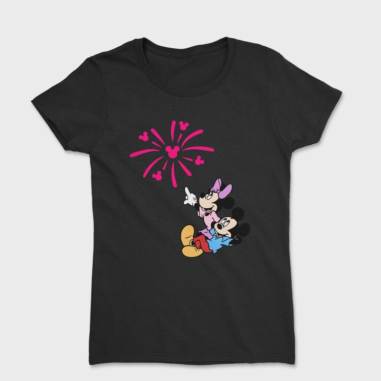 Mickey Minnie Fireworks, Tricou Femei