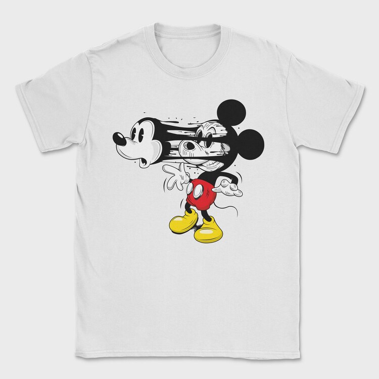 Mickey Mouse Splash, Tricou Barbati (Unisex)