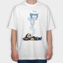 Angels Of The Dead, Tricou Oversize Barbati (Unisex)