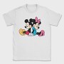 Mickey Minnie Hug, Tricou Barbati (Unisex)