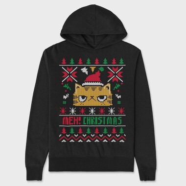 Meh Sweater, Hanorac Oversize Barbati (Unisex)