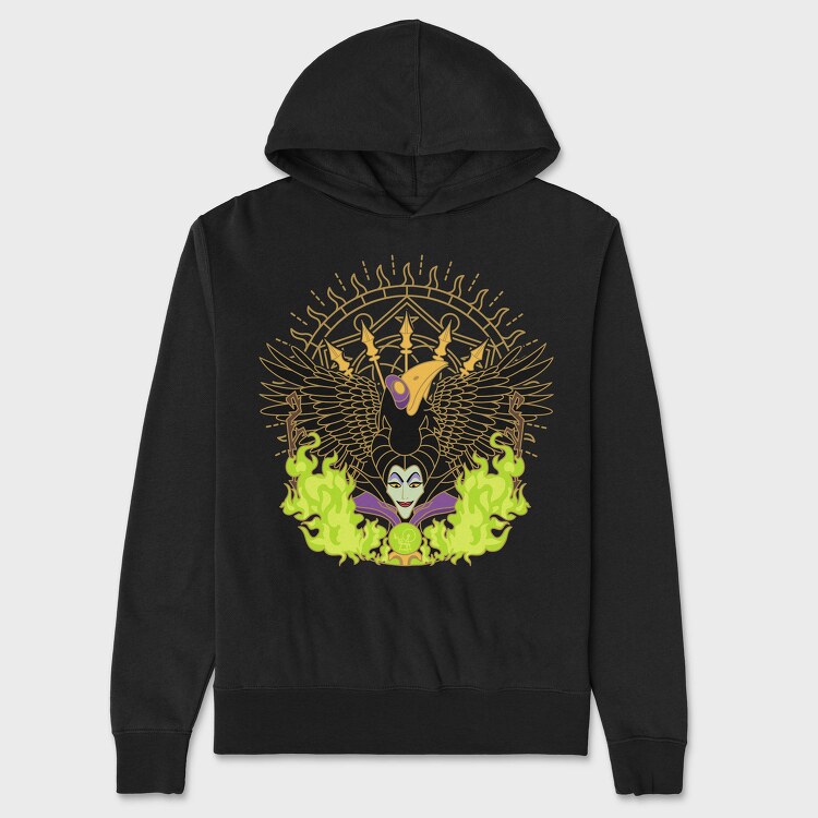 Maleficents Flame, Hanorac Oversize Barbati (Unisex)
