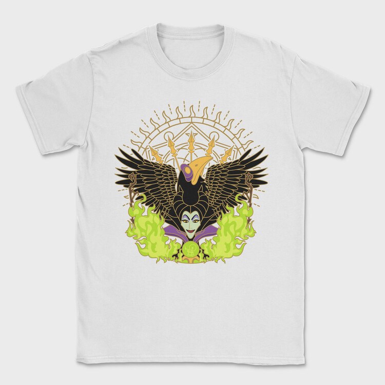 Maleficents Flame, Tricou Barbati (Unisex)
