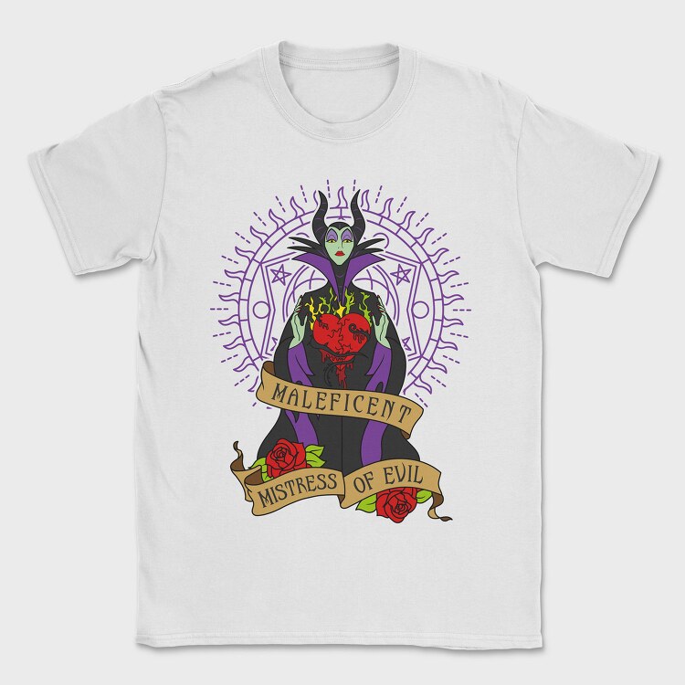 Maleficent Heart Of Evil, Tricou Barbati (Unisex)