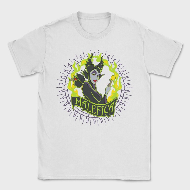 Maleficent Flame, Tricou Barbati (Unisex)