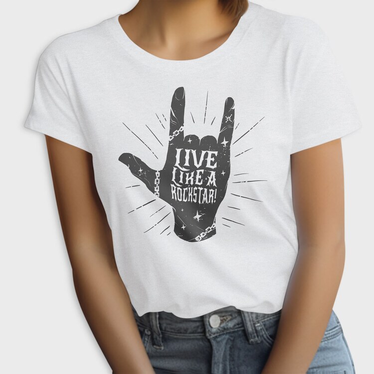 Rockstar Hand, Tricou Femei