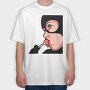 Lipsense Muse, Tricou Oversize Barbati (Unisex)