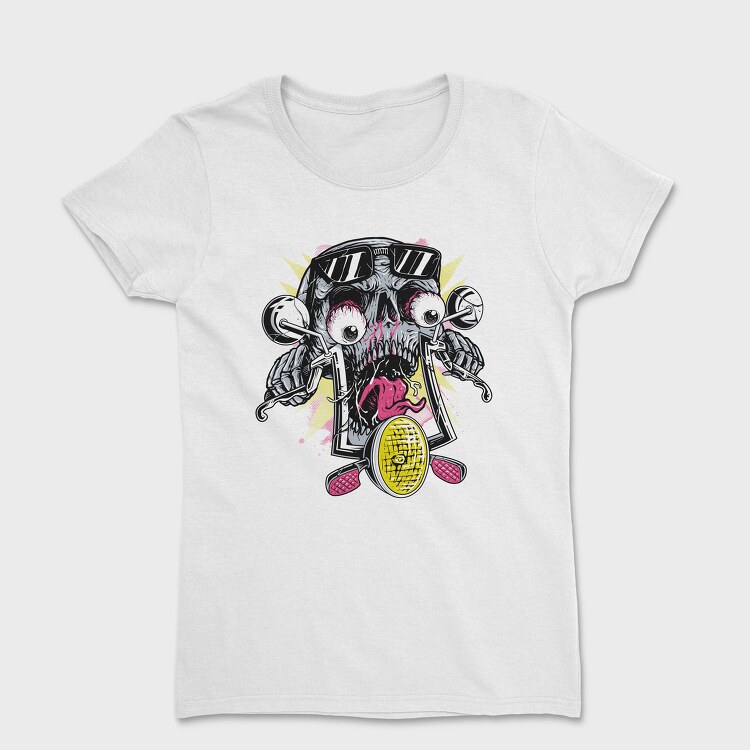 Skull Biker Revolution, Tricou Femei