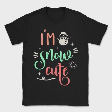 Snowy Cute Vibes, Tricou Barbati (Unisex)
