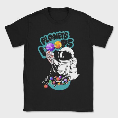 Space Galaxy Astronaut, Tricou Barbati (Unisex)
