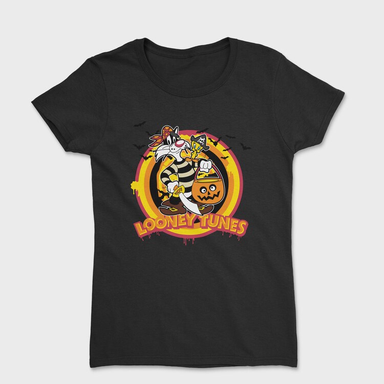 Looney Halloween Tunes 1, Tricou Femei
