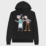 Cartoon Retro Hey Arnold 3, Hanorac Oversize Barbati (Unisex)