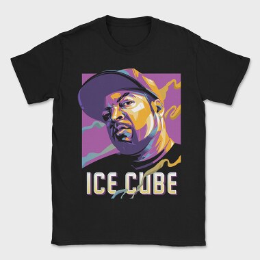 Ice Cube Icon, Tricou Barbati (Unisex)