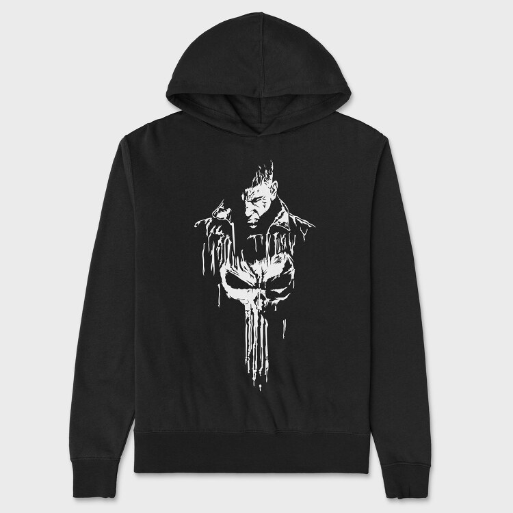 The Punisher 4, Hanorac Oversize Barbati (Unisex)