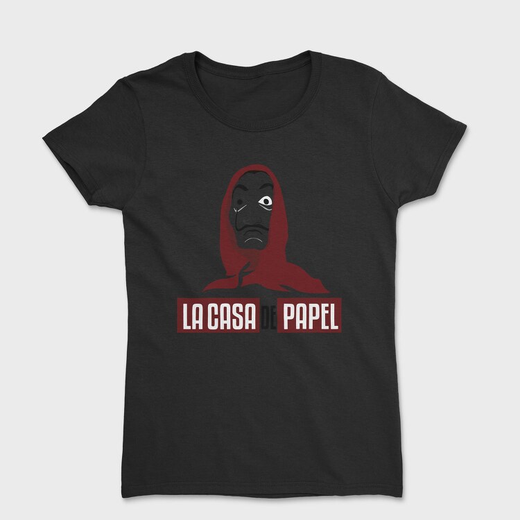 La Casa De Papel Mask, Tricou Femei
