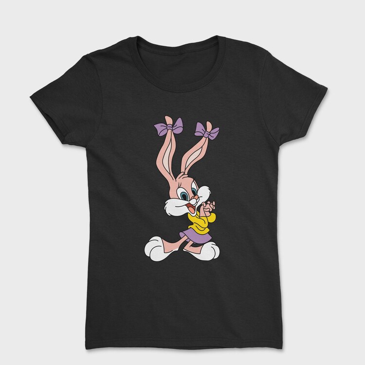 Looney Bunny Bow, Tricou Femei