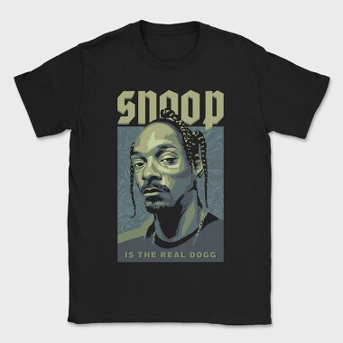Snoop Dogg Typography, Tricou Barbati (Unisex)