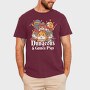 Dungeons And Guinea Pigs, Tricou Barbati (Unisex)