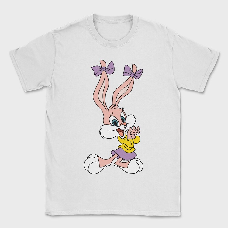 Looney Bunny Bow, Tricou Barbati (Unisex)