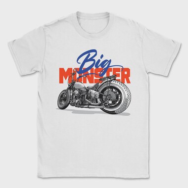 Big Monster Bike, Tricou Barbati (Unisex)