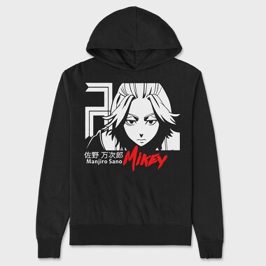 Mikey Red, Hanorac Oversize Barbati (Unisex)