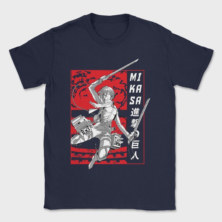 Mikasa Sword Fight, Tricou Barbati (Unisex)