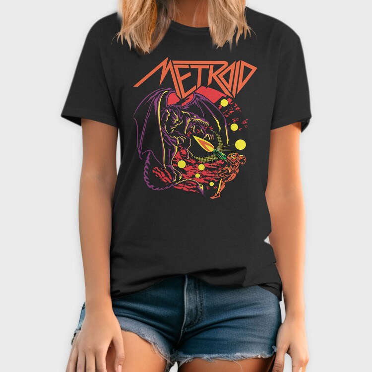 Metroid, Tricou Barbati (Unisex)