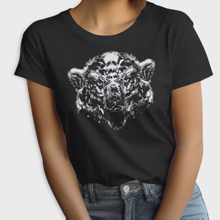 Shaded Polar Bear, Tricou Femei